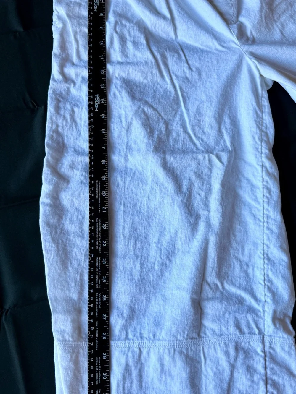 Banana Republic - White Wide-Leg Linen Blend Pants
